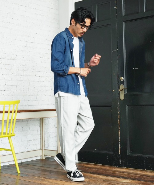 jiggys shop（ジギーズショップ）の「速乾 リネンライク テーパード イージーパンツ（その他パンツ・メンズ・カーキ/チャコールグレー/グレー/オフホワイト/ネイビー・MEDIUM/LARGE/X-LARGE）」の12枚目の写真