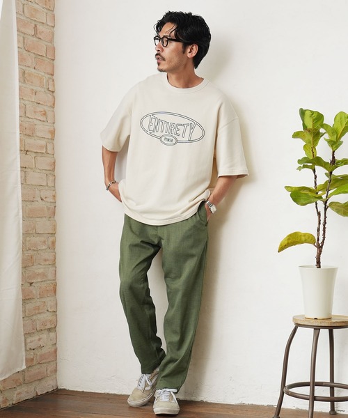 jiggys shop（ジギーズショップ）の「速乾 リネンライク テーパード イージーパンツ（その他パンツ・メンズ・カーキ/チャコールグレー/グレー/オフホワイト/ネイビー・MEDIUM/LARGE/X-LARGE）」の20枚目の写真
