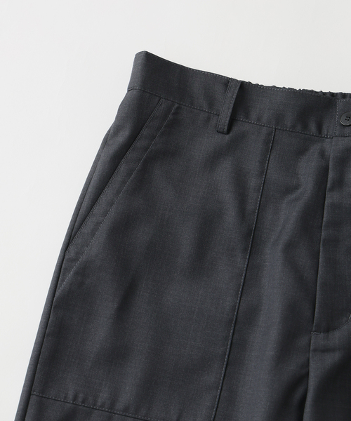 EDIFICE(エディフィス)の「ウール ベイカーパンツ(その他パンツ・メンズ・チャコールグレー/ブラウン・LARGE/MEDIUM)」の18枚目の写真
