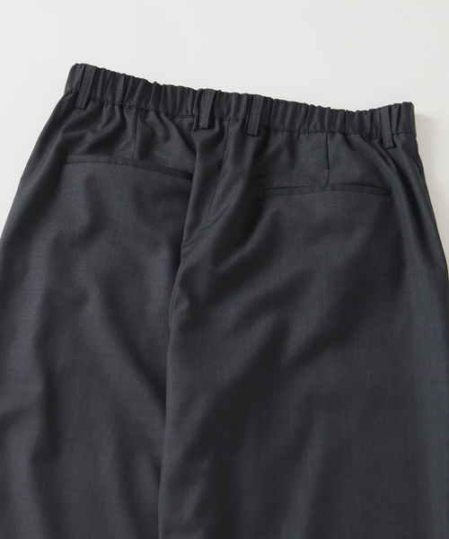 EDIFICE(エディフィス)の「ウール ベイカーパンツ(その他パンツ・メンズ・チャコールグレー/ブラウン・LARGE/MEDIUM)」の12枚目の写真