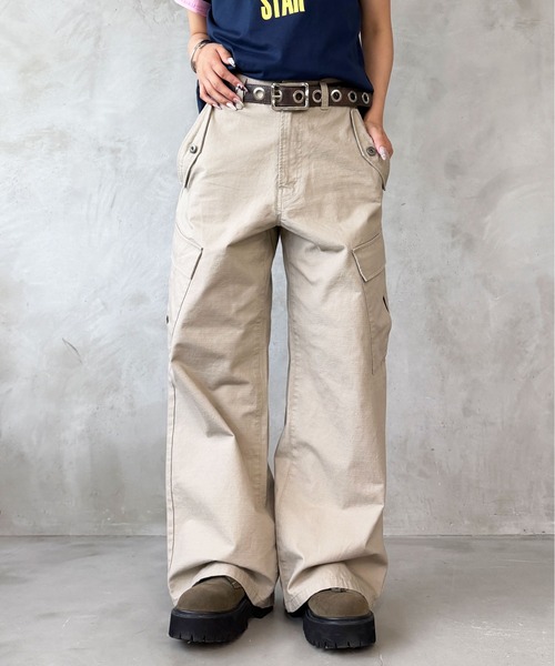 リップストップカーゴパンツ（カーゴパンツ）｜sedacle（セダクル）の