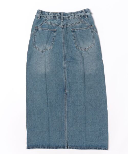 antiqua(アンティカ)の「リメイク風 スリット デニムスカート(デニムスカート・レディース・ブルー系その他・LARGE/MEDIUM)」の15枚目の写真
