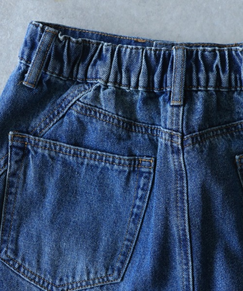 antiqua(アンティカ)の「リメイク風 スリット デニムスカート(デニムスカート・レディース・ブルー系その他・LARGE/MEDIUM)」の12枚目の写真