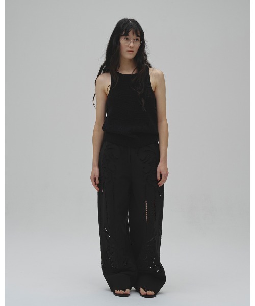 TODAYFUL(トゥデイフル)の「Bulky Knit Tanktop(タンクトップ・レディース・キナリ/ブラック・FREE)」の9枚目の写真
