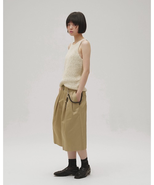 TODAYFUL(トゥデイフル)の「Bulky Knit Tanktop(タンクトップ・レディース・キナリ/ブラック・FREE)」の7枚目の写真