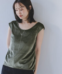 Noble | ベロア2WAYタンク(Tシャツ/カットソー)