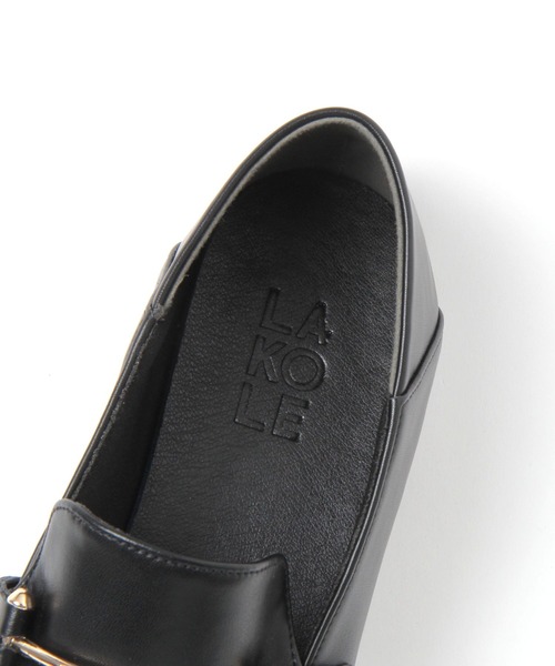 LAKOLE（ラコレ）の「2WAYバブーシュローファー / 807011（ローファー・レディース・ブラウン/ブラック・LARGE/MEDIUM）」の10枚目の写真