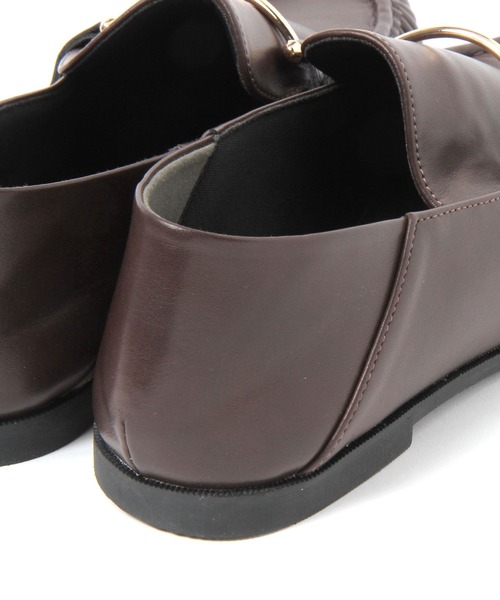 LAKOLE（ラコレ）の「2WAYバブーシュローファー / 807011（ローファー・レディース・ブラウン/ブラック・LARGE/MEDIUM）」の13枚目の写真
