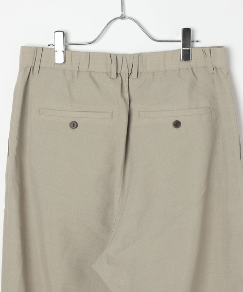 BAYFLOW(ベイフロー)の「【接触冷感】ICE CURRENTトラウザー(スラックス・メンズ・ベージュ/ブラック・MEDIUM/LARGE)」の4枚目の写真