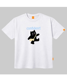 LLAMO（エラモ）の「威風堂々-ニャン 半袖Tシャツ 男女共用 ビッグサイズ S 4XL（Tシャツ/カットソー）」