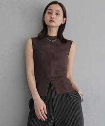 【&ｇ'aime 】ラメ二重臼ニット　Glitter Plated Knitwear