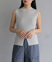 【&g'aime 】ラメ二重臼ニット Glitter Plated Knitwear