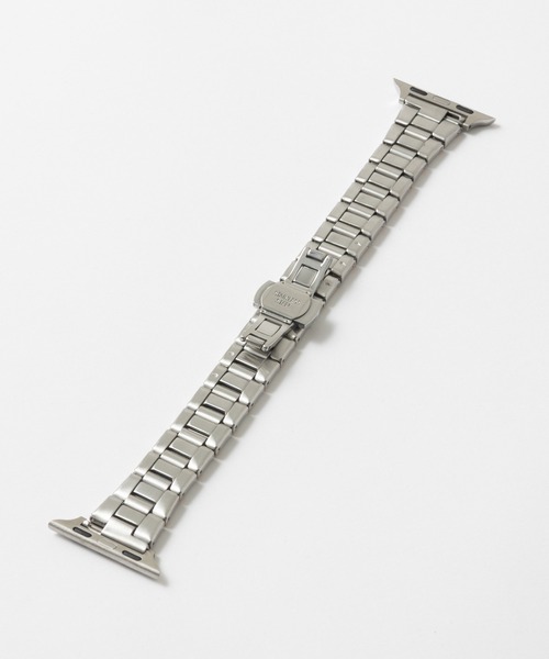 emonique(エモニーク)の「合金 アップルウォッチバンド Apple Watch バンド【38mm/40mm/41mm 対応】(デジタル腕時計・レディース・シルバー/ブラック/シルバー系・38)」の6枚目の写真