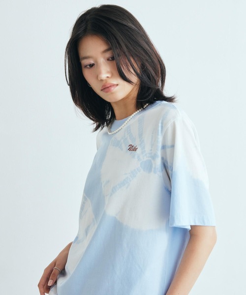 NIKE(ナイキ)の「ナイキ スポーツウェア ウィメンズ Tシャツ / Nike Sportswear Women's T-Shirt IW1212-407 Hydrogen Blue(Tシャツ/カットソー・レディース・クリアブルー・XS/S/M/L/XL)」の3枚目の写真