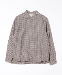 YAECA（ヤエカ）の「チェック柄長袖シャツ（シャツ/ブラウス）」