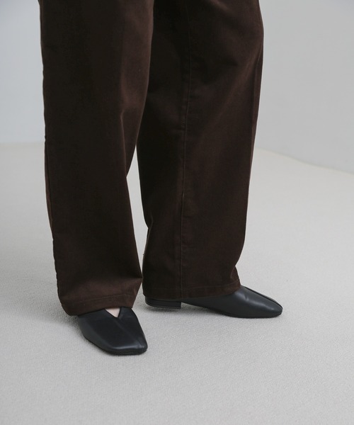 select MOCA（セレクトモカ）の「【サイズ展開あり】コーデュロイストレートパンツ（その他パンツ・レディース・アイボリー/ブラウン/ブラック・SMALL/MEDIUM/LARGE）」の20枚目の写真
