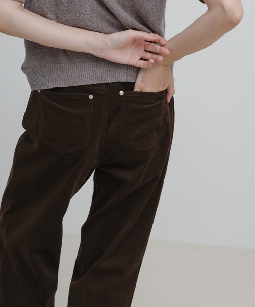select MOCA（セレクトモカ）の「【サイズ展開あり】コーデュロイストレートパンツ（その他パンツ・レディース・アイボリー/ブラウン/ブラック・SMALL/MEDIUM/LARGE）」の18枚目の写真