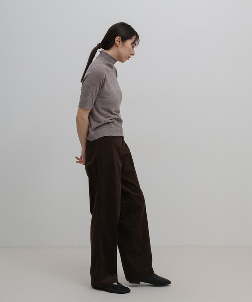 select MOCA（セレクトモカ）の「【サイズ展開あり】コーデュロイストレートパンツ（その他パンツ・レディース・アイボリー/ブラウン/ブラック・SMALL/MEDIUM/LARGE）」の11枚目の写真