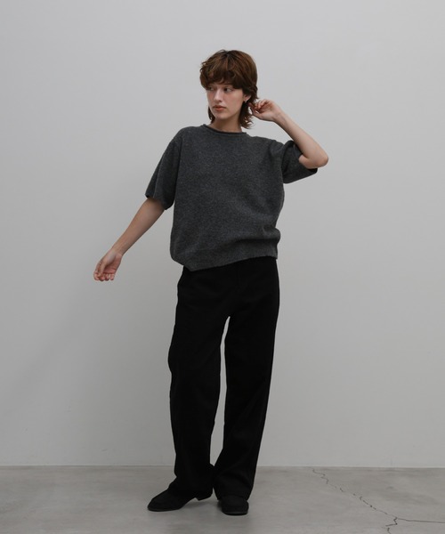 select MOCA（セレクトモカ）の「【サイズ展開あり】コーデュロイストレートパンツ（その他パンツ・レディース・アイボリー/ブラウン/ブラック・SMALL/MEDIUM/LARGE）」の12枚目の写真