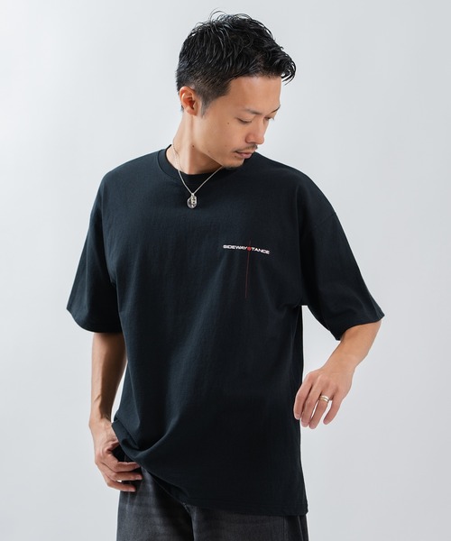SIDEWAY STANCE（サイドウェイスタンス）の「【SIDEWAY STANCE】プリント 半袖Tシャツ（Tシャツ/カットソー・メンズ・ブラック系/ホワイト系/ホワイト/カーキ系/ブラック・LARGE/MEDIUM/SMALL/X-LARGE）」の15枚目の写真