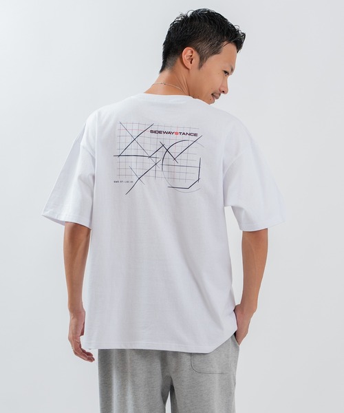 SIDEWAY STANCE（サイドウェイスタンス）の「【SIDEWAY STANCE】プリント 半袖Tシャツ（Tシャツ/カットソー・メンズ・ブラック系/ホワイト系/ホワイト/カーキ系/ブラック・LARGE/MEDIUM/SMALL/X-LARGE）」の17枚目の写真