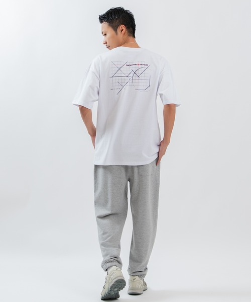 SIDEWAY STANCE（サイドウェイスタンス）の「【SIDEWAY STANCE】プリント 半袖Tシャツ（Tシャツ/カットソー・メンズ・ブラック系/ホワイト系/ホワイト/カーキ系/ブラック・LARGE/MEDIUM/SMALL/X-LARGE）」の18枚目の写真