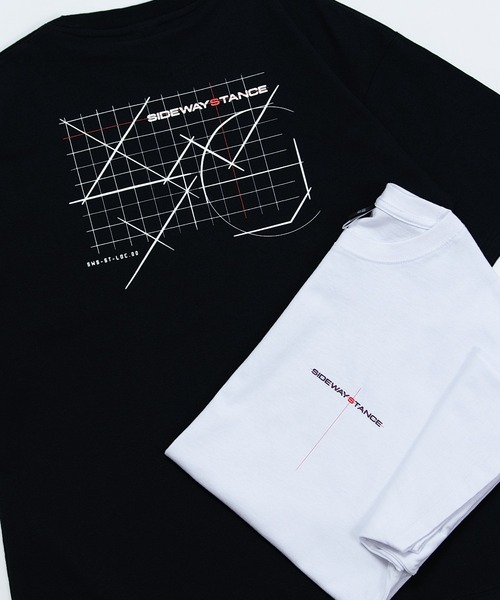 SIDEWAY STANCE（サイドウェイスタンス）の「【SIDEWAY STANCE】プリント 半袖Tシャツ（Tシャツ/カットソー・メンズ・ブラック系/ホワイト系/ホワイト/カーキ系/ブラック・LARGE/MEDIUM/SMALL/X-LARGE）」の21枚目の写真