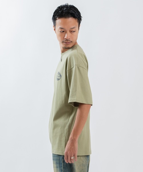 SIDEWAY STANCE（サイドウェイスタンス）の「【SIDEWAY STANCE】プリント 半袖Tシャツ（Tシャツ/カットソー・メンズ・ブラック系/ホワイト系/ホワイト/カーキ系/ブラック・LARGE/MEDIUM/SMALL/X-LARGE）」の7枚目の写真