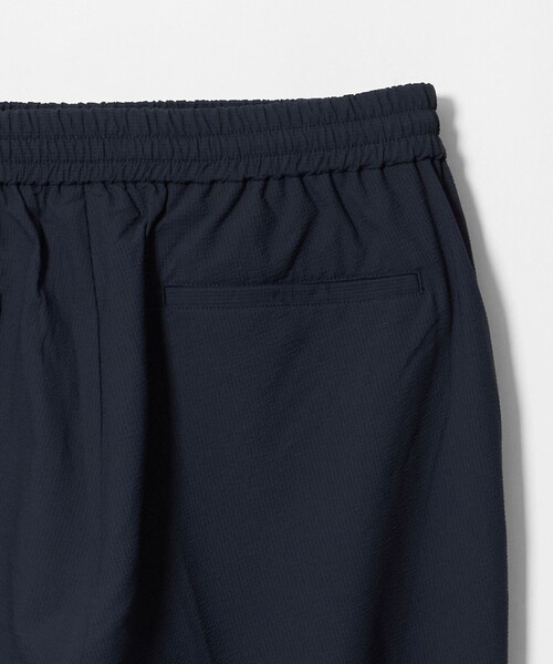 A DAY IN THE LIFE UNITED ARROWS(アデイインザライフユナイテッドアローズ)の「ドライ サッカー ワイドイージーパンツ-吸水速乾-<A DAY IN THE LIFE>(スラックス・メンズ・ネイビー/ダークグレー/ベージュ・L/S/M)」の13枚目の写真