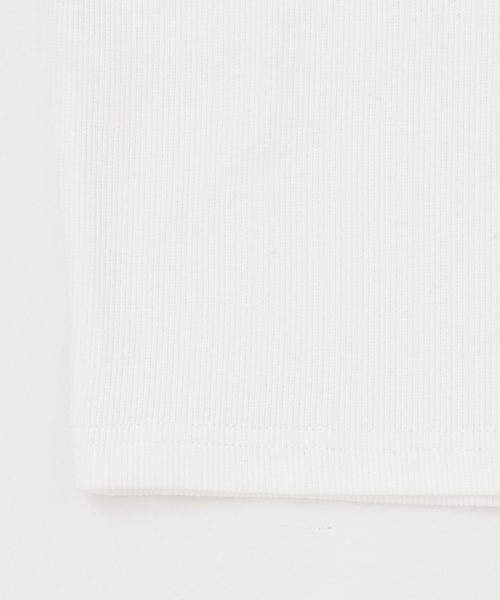 LOVETOXIC(ラブトキシック)の「【LTXC/抗菌防臭】タンクつきラインジップ半袖(Tシャツ/カットソー・キッズ・オフホワイト・M:150cm)」の11枚目の写真