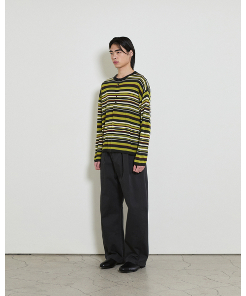 THEENDQUESTION(ジエンドクエスチョン)の「Color stripe knit top / DARK GRAY(ニット/セーター・レディース・その他・FREE)」の6枚目の写真