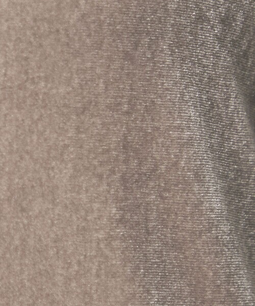 green label relaxing（グリーンレーベルリラクシング）の「［size SHORTあり］ベロア ロングスリーブ ワンピース（ワンピース・レディース・ダークブラウン/ベージュ/ブラック・SHORT/FREE）」の17枚目の写真