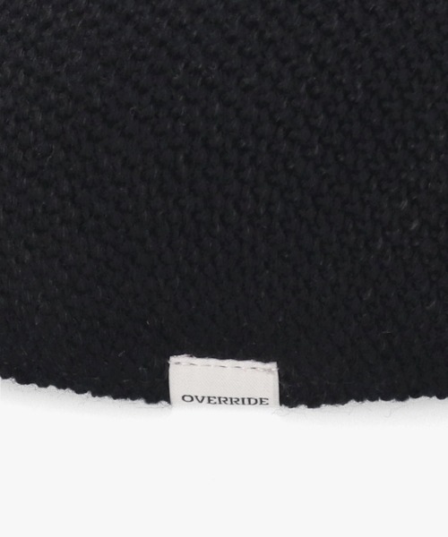 OVERRIDE(オーバーライド)の「OVERRIDE WASHABLE WOOL KNIT HUNTING / オーバーライド(ハンチング/ベレー帽・メンズ・ライトピンク/ブラック/ライトグレー/ダークブルー・58cm/62cm/60cm)」の17枚目の写真