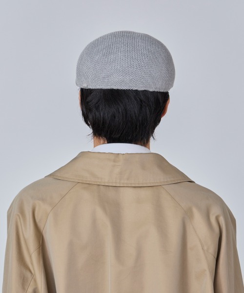 OVERRIDE(オーバーライド)の「OVERRIDE WASHABLE WOOL KNIT HUNTING / オーバーライド(ハンチング/ベレー帽・メンズ・ライトピンク/ブラック/ライトグレー/ダークブルー・58cm/62cm/60cm)」の22枚目の写真