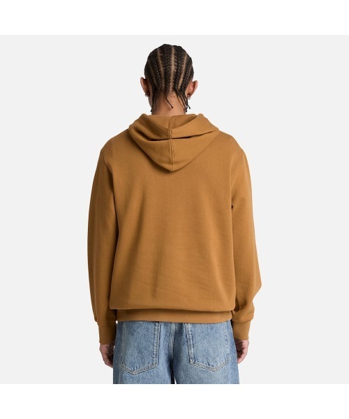 Timberland（ティンバーランド）の「ツリーロゴ パッチ ループバック フーディー メンズ（パーカー・メンズ・ウィート・LARGE/MEDIUM/SMALL/X-LARGE/XX-LARGE）」の3枚目の写真