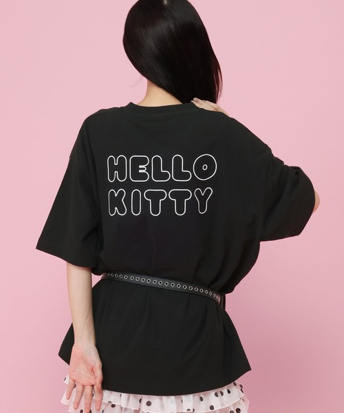 ALAND(エーランド)の「【ハローキティ】AロゴTシャツ(Tシャツ/カットソー・レディース・ブラック/ホワイト・SMALL/LARGE)」の20枚目の写真