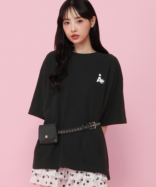 ALAND(エーランド)の「【ハローキティ】AロゴTシャツ(Tシャツ/カットソー・レディース・ブラック/ホワイト・SMALL/LARGE)」の17枚目の写真