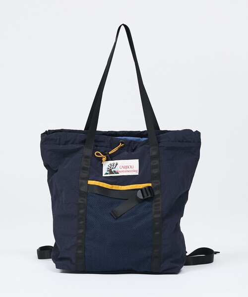 Caribou(カリブー)の「【CARIBOU MOUNTAINEERING】ウルトラライト2WAYバッグ/トートバッグ/リュック(トートバッグ・レディース・ベージュ/グレー/ネイビー/ブラック・フリー)」の16枚目の写真