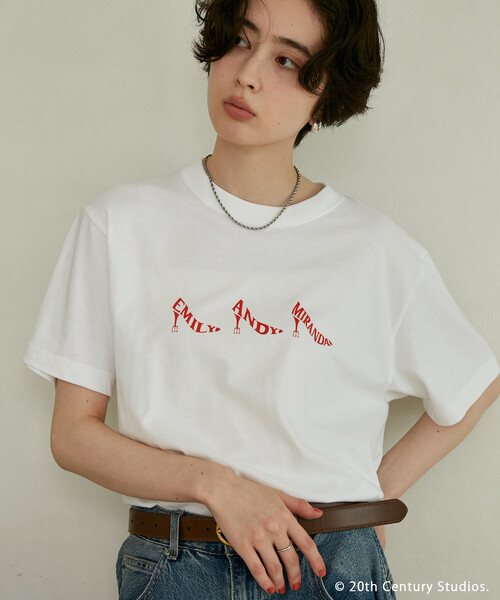 GOOD ROCK SPEED(グッドロックスピード)の「GOOD ROCK SPEED/グッドロックスピード 【The Devil Wears Prada】Heels Tシャツ/『プラダを着た悪魔』(Tシャツ/カットソー・レディース・オフホワイト/チャコール・フリ-)」の11枚目の写真