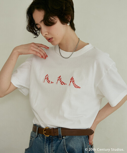 GOOD ROCK SPEED(グッドロックスピード)の「GOOD ROCK SPEED/グッドロックスピード 【The Devil Wears Prada】Heels Tシャツ/『プラダを着た悪魔』(Tシャツ/カットソー・レディース・オフホワイト/チャコール・フリ-)」の12枚目の写真