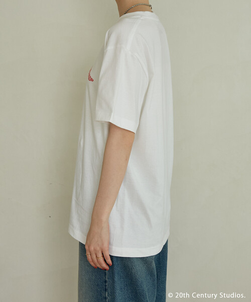 GOOD ROCK SPEED(グッドロックスピード)の「GOOD ROCK SPEED/グッドロックスピード 【The Devil Wears Prada】Heels Tシャツ/『プラダを着た悪魔』(Tシャツ/カットソー・レディース・オフホワイト/チャコール・フリ-)」の15枚目の写真