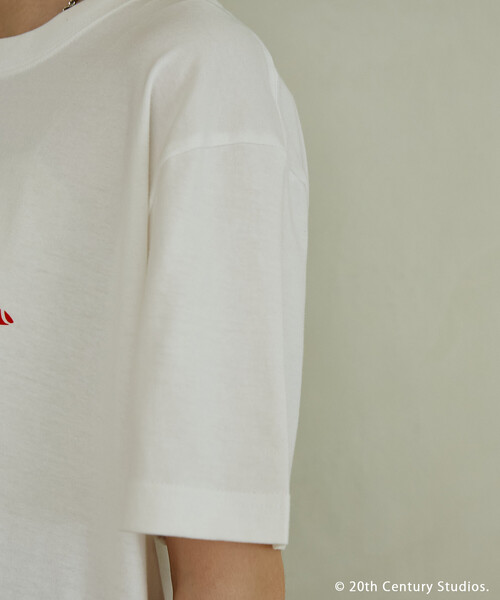 GOOD ROCK SPEED(グッドロックスピード)の「GOOD ROCK SPEED/グッドロックスピード 【The Devil Wears Prada】Heels Tシャツ/『プラダを着た悪魔』(Tシャツ/カットソー・レディース・オフホワイト/チャコール・フリ-)」の18枚目の写真
