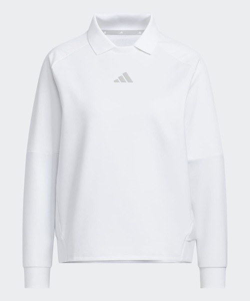adidas(アディダス)の「スウェットシャツ 長袖【adidas Golf/アディダスゴルフ】(スウェット・レディース・ホワイト・LARGE/X-SMALL/X-LARGE/SMALL/XX-LARGE/MEDIUM)」の7枚目の写真
