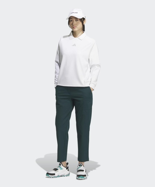 adidas(アディダス)の「スウェットシャツ 長袖【adidas Golf/アディダスゴルフ】(スウェット・レディース・ホワイト・LARGE/X-SMALL/X-LARGE/SMALL/XX-LARGE/MEDIUM)」の4枚目の写真