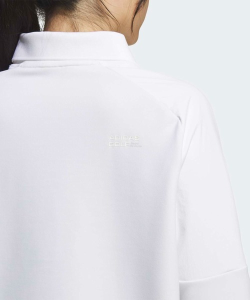 adidas(アディダス)の「スウェットシャツ 長袖【adidas Golf/アディダスゴルフ】(スウェット・レディース・ホワイト・LARGE/X-SMALL/X-LARGE/SMALL/XX-LARGE/MEDIUM)」の6枚目の写真