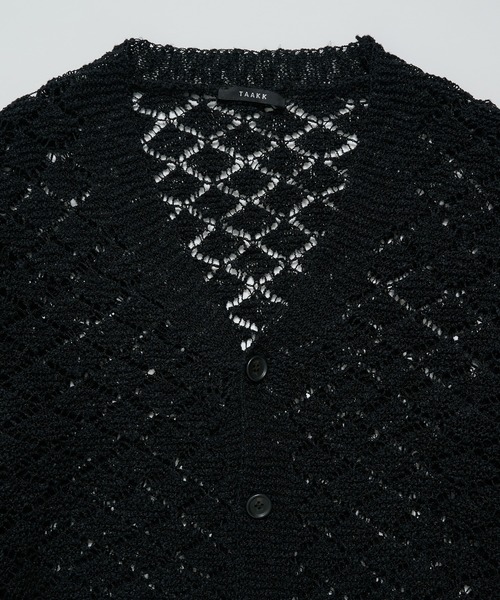 TAAKK（ターク）の「【TAAKK】MULTI-COLORED KNIT CARDIGAN（カーディガン/ボレロ・メンズ・マルチ・3/2）」の10枚目の写真