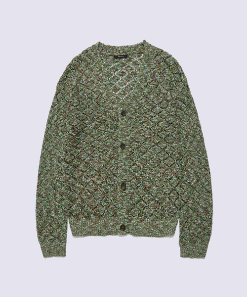 TAAKK（ターク）の「【TAAKK】MULTI-COLORED KNIT CARDIGAN（カーディガン/ボレロ・メンズ・マルチ・3/2）」の5枚目の写真