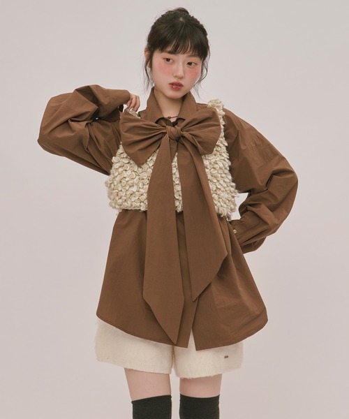 セール】hand knitting bustier / ハンドニットビスチェ（ニット