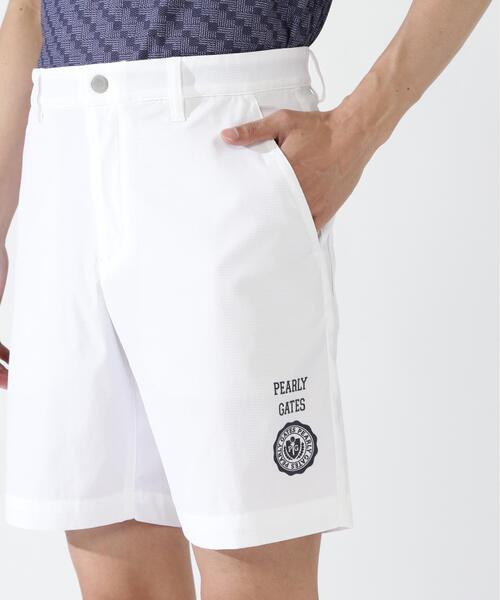 PEARLY GATES(パーリーゲイツ)の「【PEARLY GATES】Nyストレッチドビーショートパンツ(その他パンツ・メンズ・ピンク系その他3/ホワイト/ネイビー/パープル・LARGE/XX-LARGE/MEDIUM/X-LARGE/SMALL)」の9枚目の写真