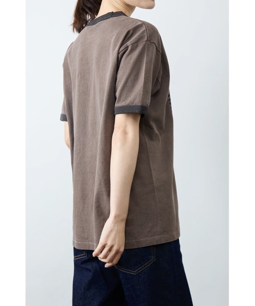 GOOD ROCK SPEED(グッドロックスピード)の「NIRVANA Ringer Tシャツ(Tシャツ/カットソー・レディース・ブラウン・FREE)」の3枚目の写真